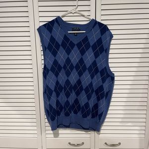 Club room, size L, 100% wool sweater vest